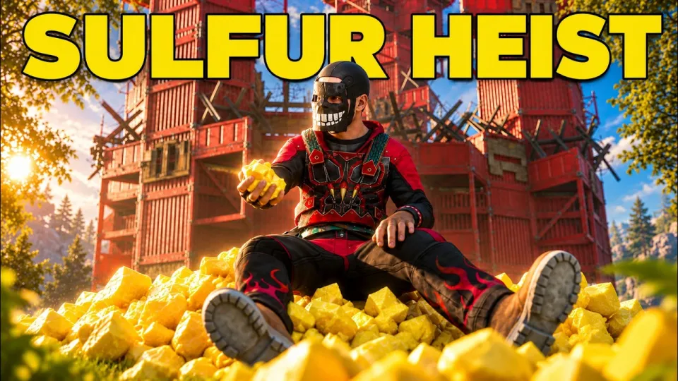 Rust Sulfur Heist Guide to Raiding Smarter